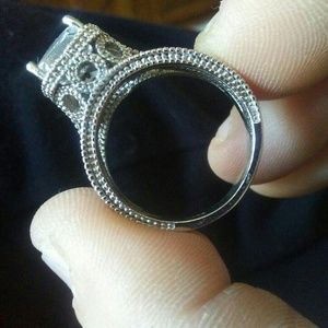 The silver is 925 and the gold plated one is prett